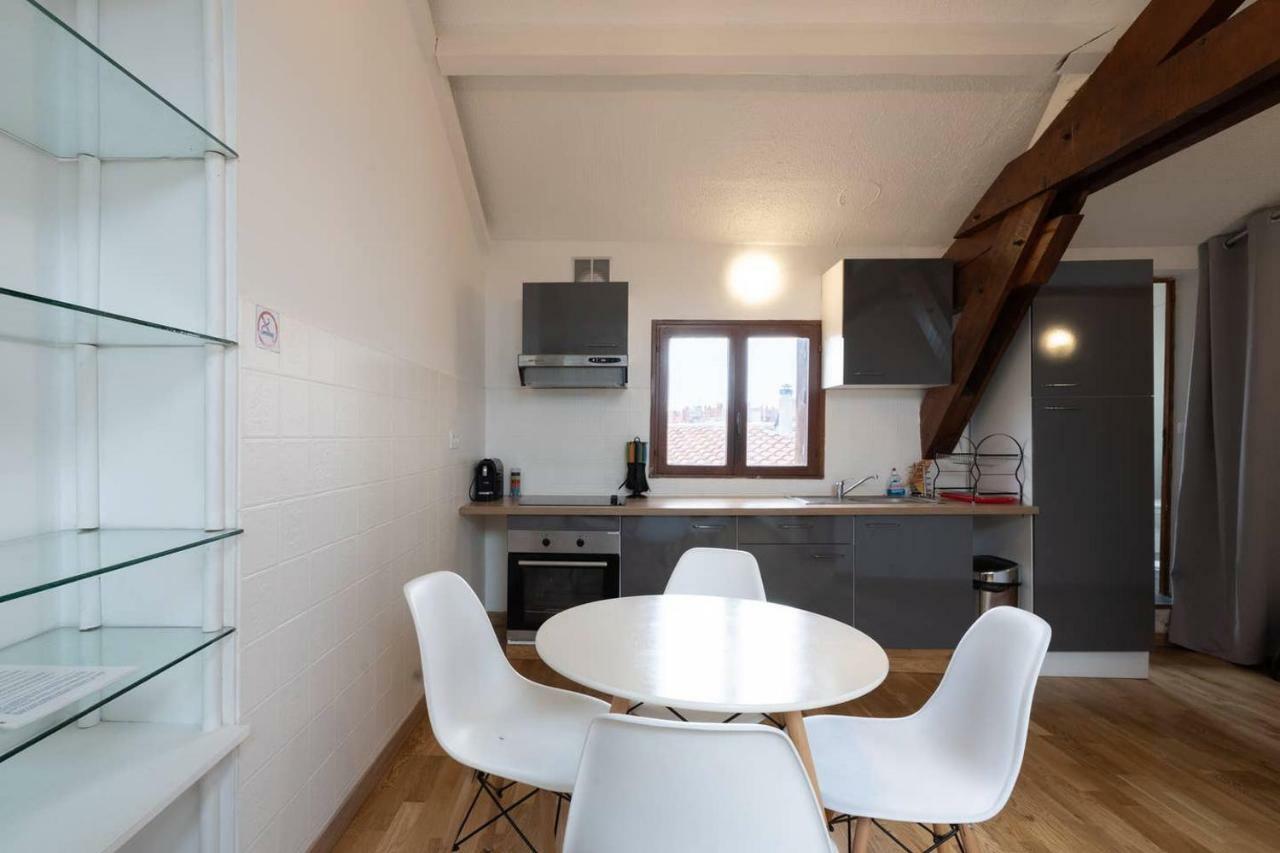 Appartement 7 - Tout Equipe, Fonctionnel - Carmes, Toulouse Luaran gambar
